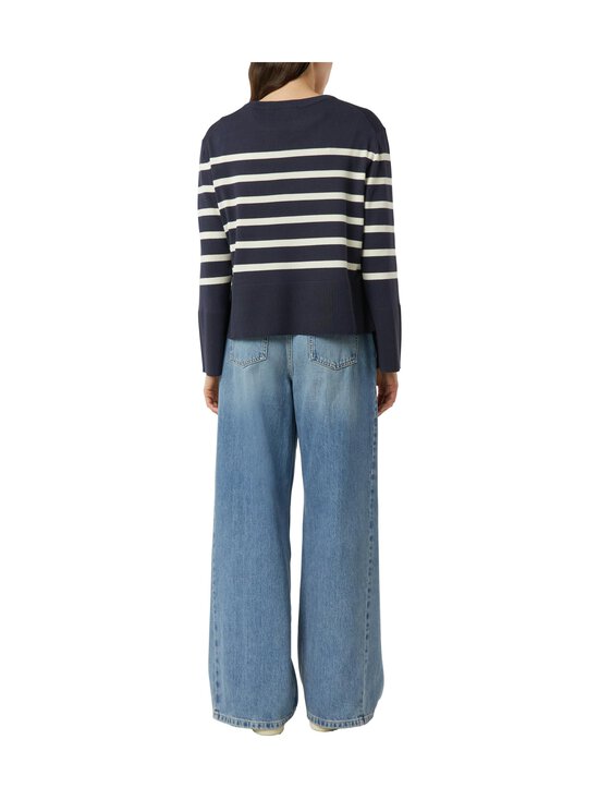 Comma - Knit With Stripes -neulepusero - 59G6 NAVY WHITE STRIBE | Stockmann - photo 4