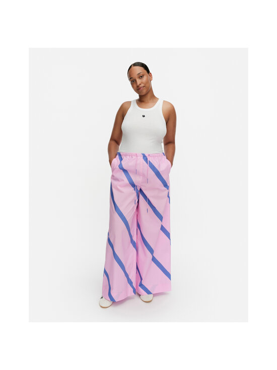 Marimekko - Püksid Puoti Basso - 350 BLUE PINK | Stockmann - photo 2