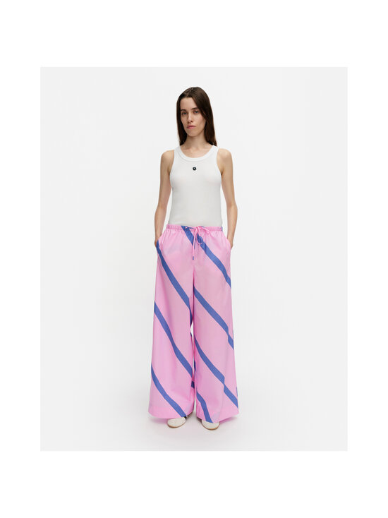 Marimekko - Püksid Puoti Basso - 350 BLUE PINK | Stockmann - photo 3