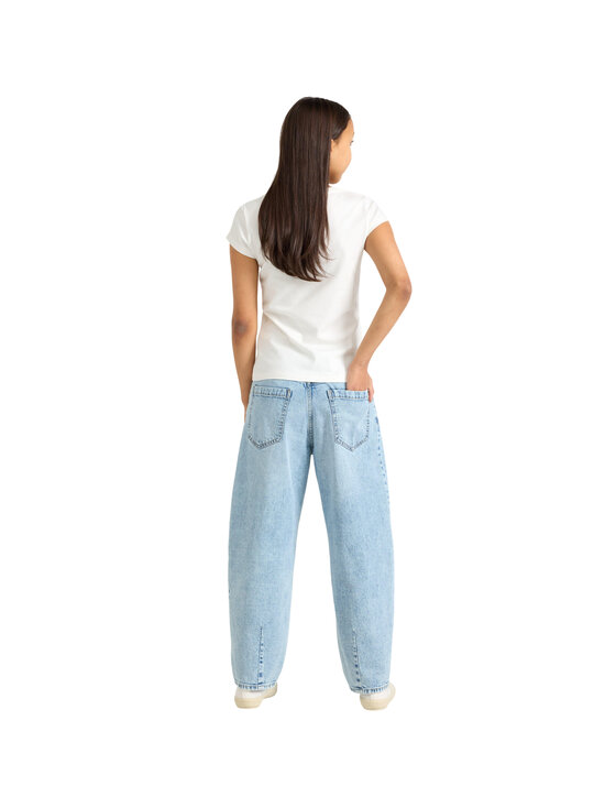 Lindex - Teksapüksid Barrel Leg - 766 LIGHT DENIM | Stockmann - photo 4