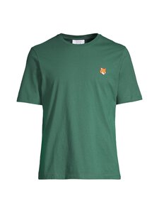 Maison Kitsuné - Fox Head Regular t-paita - P399 BOTTLE GREEN | Stockmann