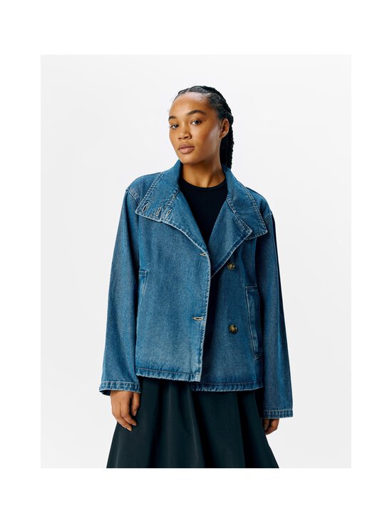 Object - Objtilla džinsa jaka - MEDIUM BLUE DENIM | Stockmann - photo 2