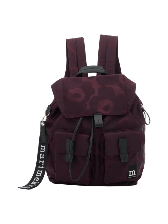 Marimekko - Everything L Unikko -reppu - 440 WINE RED, DARK WINE | Stockmann - photo 1