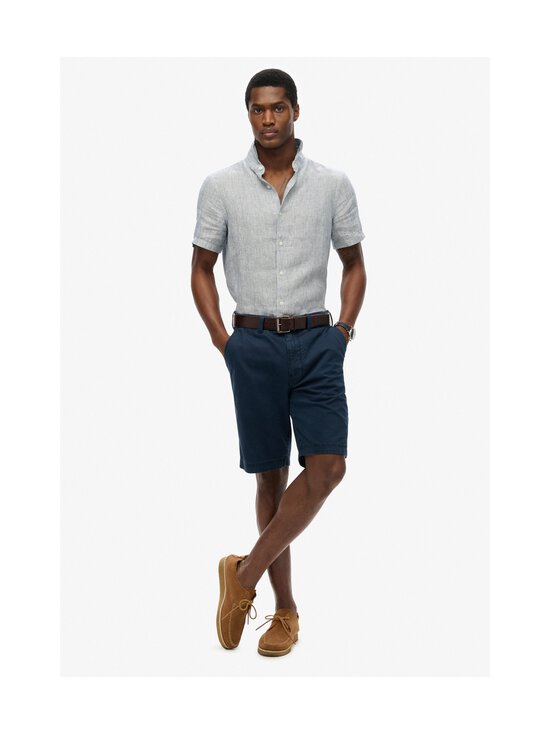 Superdry - Vacation lina krekls ar apkakli - F5B NAVY TICKING LINEN - photo 2 Superdry - Vacation lina krekls ar apkakli - F5B NAVY TICKING LINEN | Stockmann - photo 2