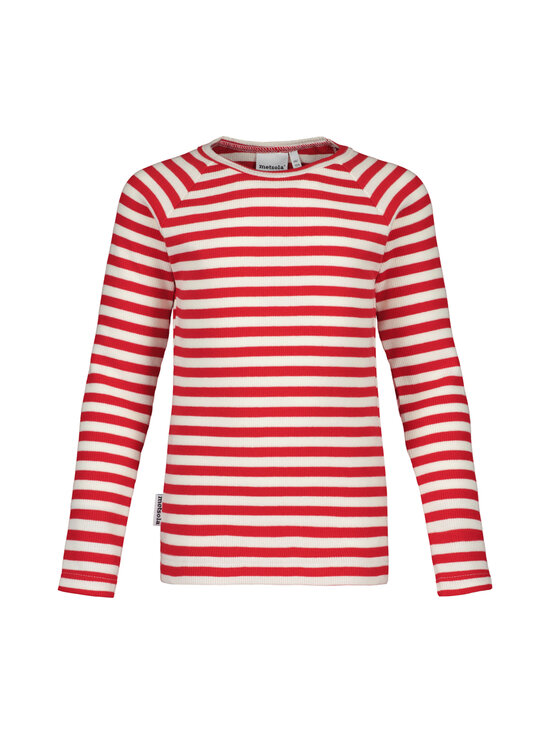 Metsola - Striped Rib krekls - POPPY / VANILLA | Stockmann - photo 1