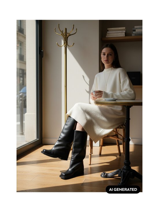 PAVEMENT - PATella Long -saappaat - BLACK 020 | Stockmann - photo 6