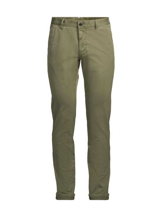 SLOWEAR - Trousers Slim Fit -chinot - VERDE MEDIO | Stockmann - photo 1