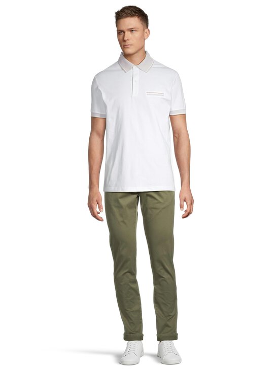 SLOWEAR - Trousers Slim Fit -chinot - VERDE MEDIO | Stockmann - photo 3