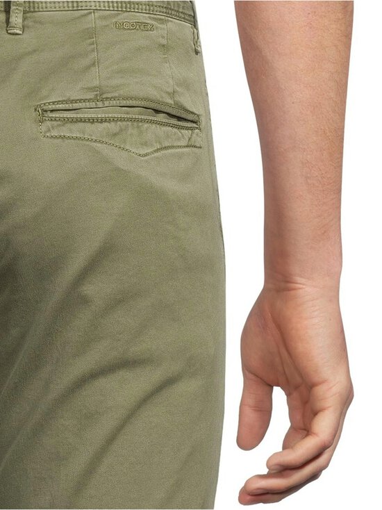 SLOWEAR - Trousers Slim Fit -chinot - VERDE MEDIO | Stockmann - photo 5