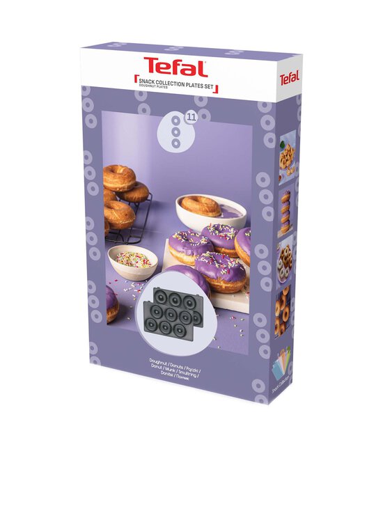 Tefal - Snack Collection Extra Donuts -paistolevyt - BLACK | Stockmann - photo 3