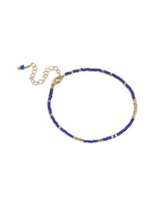 ENAMEL Copenhagen - Petra- kullattu rannekoru - NAVY BLUE | Stockmann