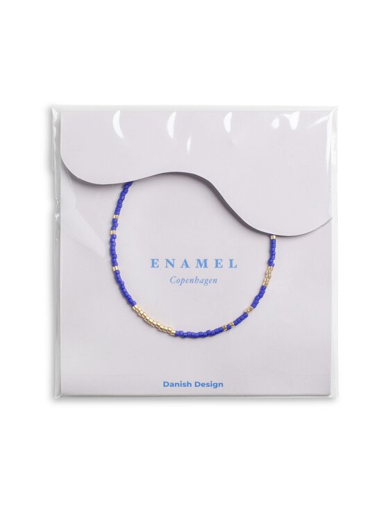 ENAMEL Copenhagen - Petra- kullattu rannekoru - NAVY BLUE | Stockmann - photo 2