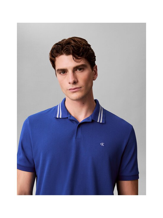 Calvin Klein Jeans - Monogram Tipped polo krekls - 2IL CHASE BLUE | Stockmann - photo 4