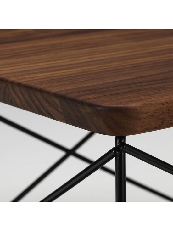 Vitra - Eames Occasional Table LTR -sivupöytä tumma pähkinä / musta - BROWN | Stockmann - photo 2