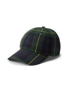 Polo Ralph Lauren - Nokamüts Woven - 001 GREEN NAVY MULTI | Stockmann