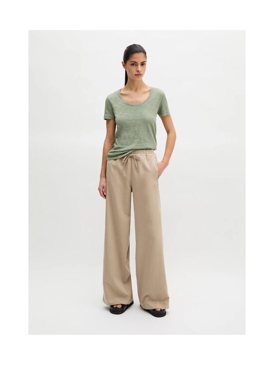 Marc O'Polo - T-särk Deep Round Neck - 428 FRESH SAGE | Stockmann - photo 4