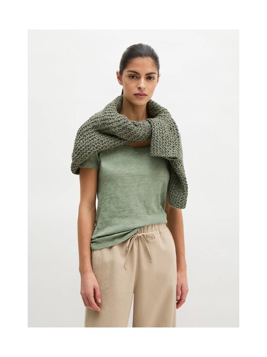 Marc O'Polo - T-särk Deep Round Neck - 428 FRESH SAGE | Stockmann - photo 5