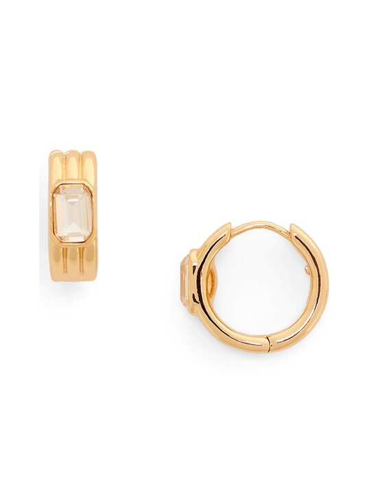 Lauren Ralph Lauren - Ribbed Stone Hoop -korvakorut - GOLD / CRYSTAL - photo 2 Lauren Ralph Lauren - Ribbed Stone Hoop -korvakorut - GOLD / CRYSTAL | Stockmann - photo 2