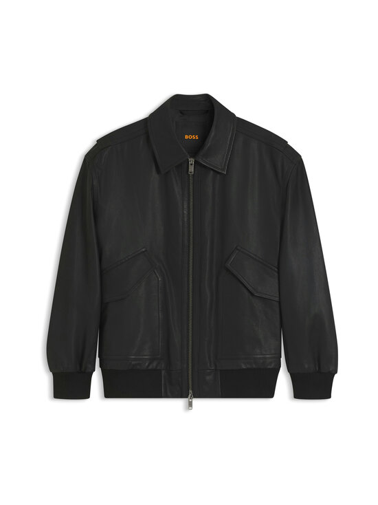 Boss Orange - Josual ādas jaka - BLACK | Stockmann - photo 1