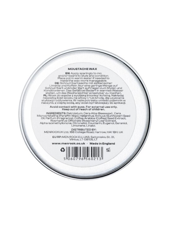 Men Rock - Sicilian Lime Awakening Moustache Wax -viiksivaha - NOCOL | Stockmann - photo 2