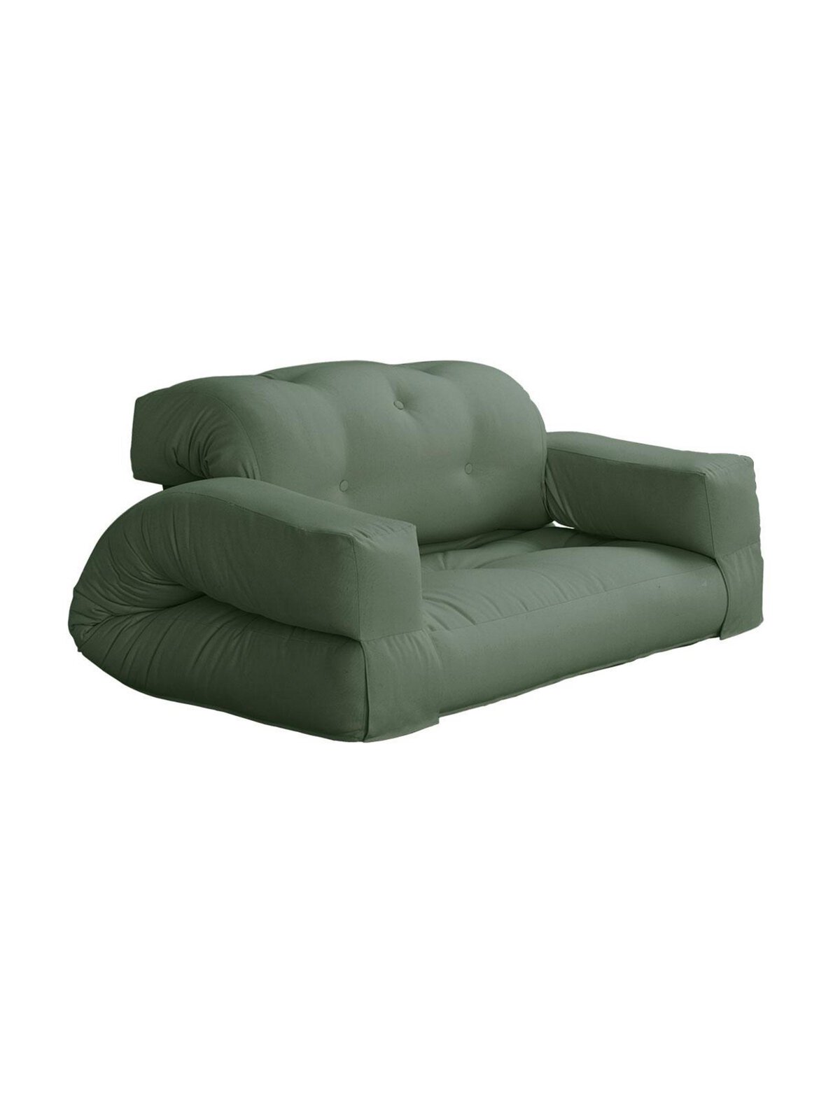 Hippo-futonsohva olive green