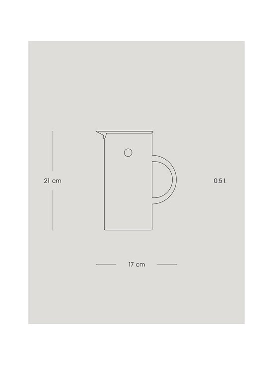 Stelton - Magnussen termosa krūze 0,5 l - VALKOINEN | Stockmann - photo 3