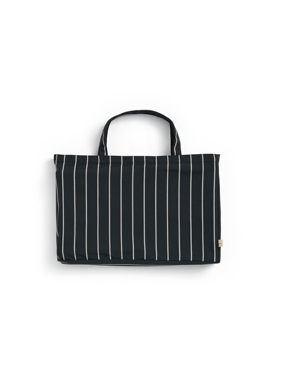 HAY - Outdoor Market Beige Stripe -taittojakkara - BLACK WITH BEIGE STRIPE | Stockmann - photo 3