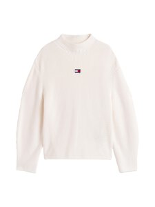 Tommy Jeans - Mockneck Badge -neule - YBH ANCIENT WHITE Tommy Jeans - Mockneck Badge -neule - YBH ANCIENT WHITE | Stockmann