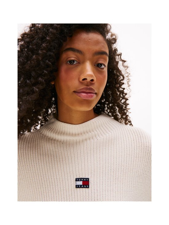 Tommy Jeans - Mockneck Badge -neule - YBH ANCIENT WHITE - photo 5 Tommy Jeans - Mockneck Badge -neule - YBH ANCIENT WHITE | Stockmann - photo 5
