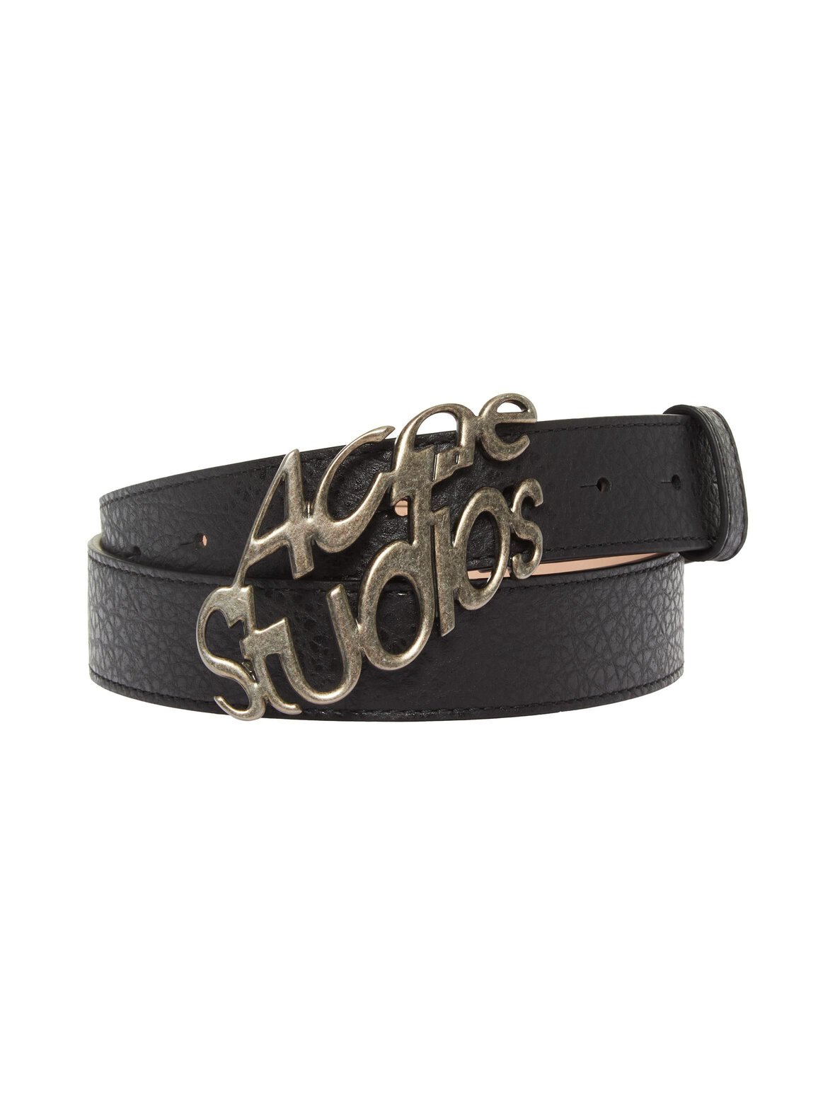 Logo buckle -nahkavyö