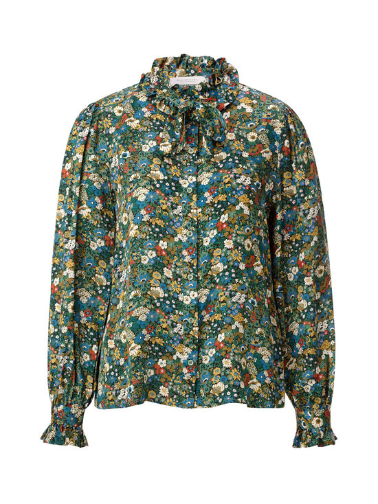 rich & royal - Röyhelöllinen printtipaita - 430 SMARAGD GREEN | Stockmann - photo 1