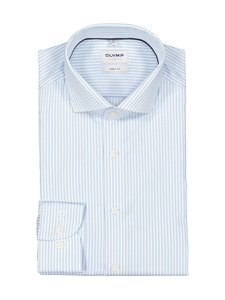 Olymp - Body Fit Stripes Royal Kent krekls ar apkakli - 11 LIGHT BLUE/ WHITE | Stockmann