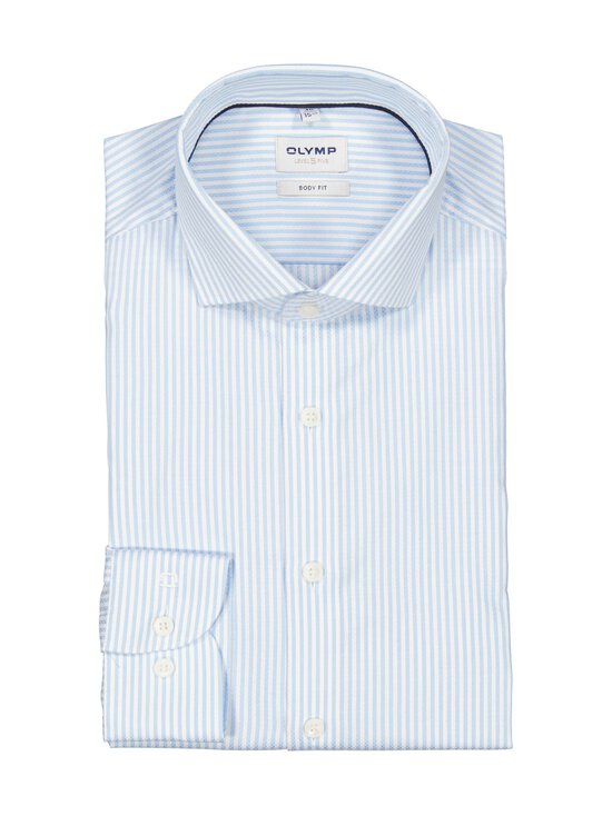 Olymp - Body Fit Stripes Royal Kent krekls ar apkakli - 11 LIGHT BLUE/ WHITE | Stockmann - photo 1