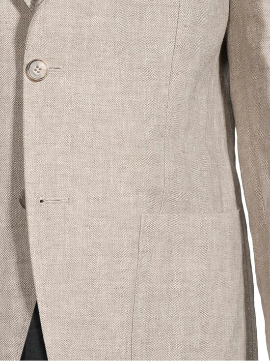Turo - Linane bleiser Casual Fit Savino - 22 BEIGE - photo 4 Turo - Linane bleiser Casual Fit Savino - 22 BEIGE | Stockmann - photo 4