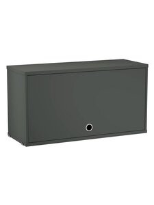 String Furniture - String-kaappi kippiovella tummanharmaa 78 x 30 cm - GREY | Stockmann