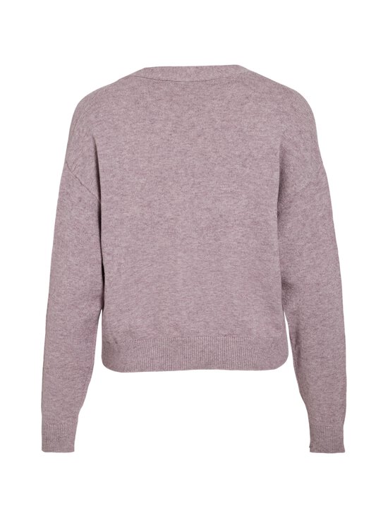 Vila - Viril V-neck -neuletakki - TOADSTOOL DETAIL:LIGHT MELANGE - photo 2 Vila - Viril V-neck -neuletakki - TOADSTOOL DETAIL:LIGHT MELANGE | Stockmann - photo 2