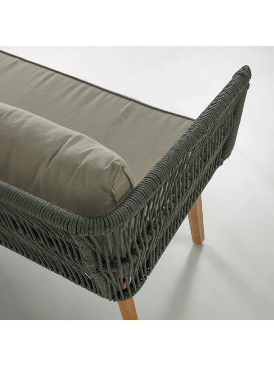 Kave Home - Inti-sohvaryhmä vihreä punos - GREEN | Stockmann - photo 3
