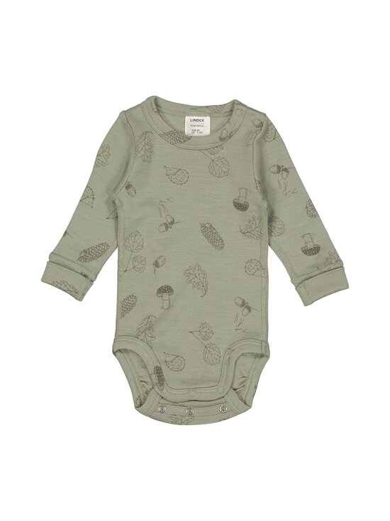 Lindex - Merino Wool -body - 8878 LIGHT DUSTY GREEN | Stockmann - photo 1