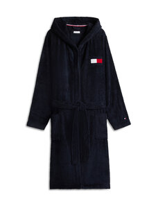 Tommy Hilfiger - Unisex Toweling Hooded -kylpytakki - DW5 NAVY BLUE | Stockmann