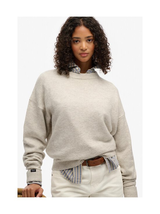 Superdry - Slouchy Jumper -neule - KYV OATMEAL TWIST - photo 5 Superdry - Slouchy Jumper -neule - KYV OATMEAL TWIST | Stockmann - photo 5