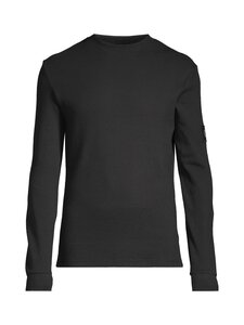 Calvin Klein Jeans - Badge Waffle -puuvillaneule - BEH CK BLACK Calvin Klein Jeans - Badge Waffle -puuvillaneule - BEH CK BLACK | Stockmann
