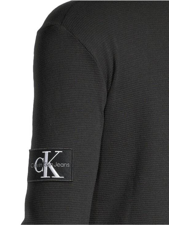 Calvin Klein Jeans - Badge Waffle -puuvillaneule - BEH CK BLACK - photo 4 Calvin Klein Jeans - Badge Waffle -puuvillaneule - BEH CK BLACK | Stockmann - photo 4