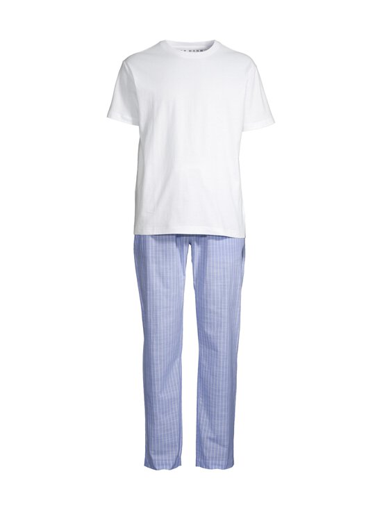 Cap Horn loungewear - HARALD_CHLW pyjama t-shirts & poplin pants Cap Horn Loungewear - WHITE | Stockmann - photo 1