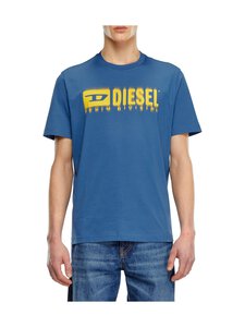 Diesel - Front Logo t-paita - 85W BLU | Stockmann