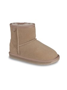 EMU Australia - Vetthülgavad seemisnahast poolsaapad Wallaby Mini Teens - MUSHROOM / NATURAL | Stockmann