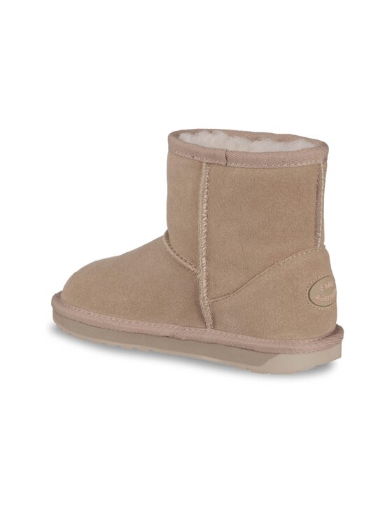 EMU Australia - Vetthülgavad seemisnahast poolsaapad Wallaby Mini Teens - MUSHROOM / NATURAL | Stockmann - photo 5