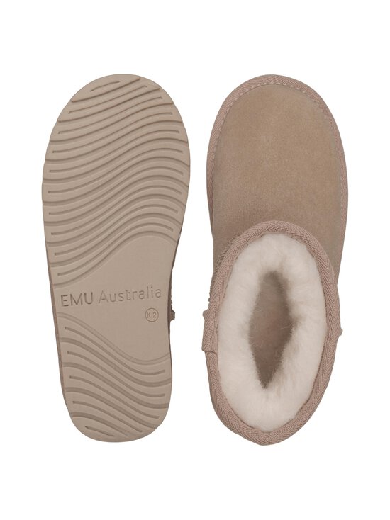 EMU Australia - Vetthülgavad seemisnahast poolsaapad Wallaby Mini Teens - MUSHROOM / NATURAL | Stockmann - photo 8