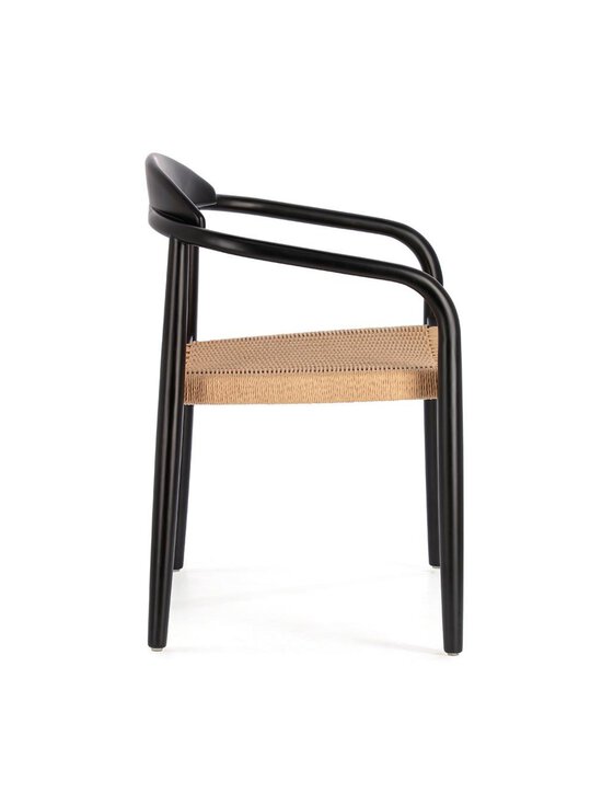 Kave Home - Nina-tuoli - MUSTA,LUONNONVÄRINEN | Stockmann - photo 2