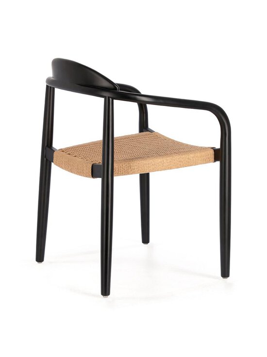 Kave Home - Nina-tuoli - MUSTA,LUONNONVÄRINEN | Stockmann - photo 3