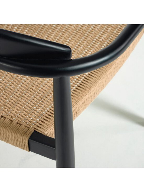 Kave Home - Nina-tuoli - MUSTA,LUONNONVÄRINEN | Stockmann - photo 4